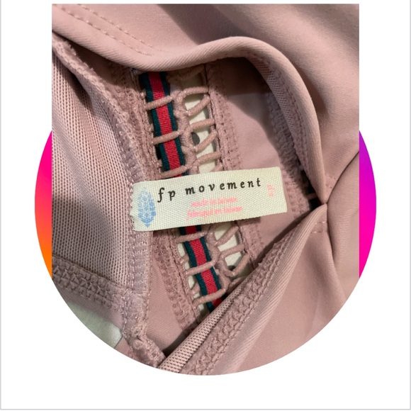 Top Bra Free People Movement Size S Pink Color. - Picture 7 of 11